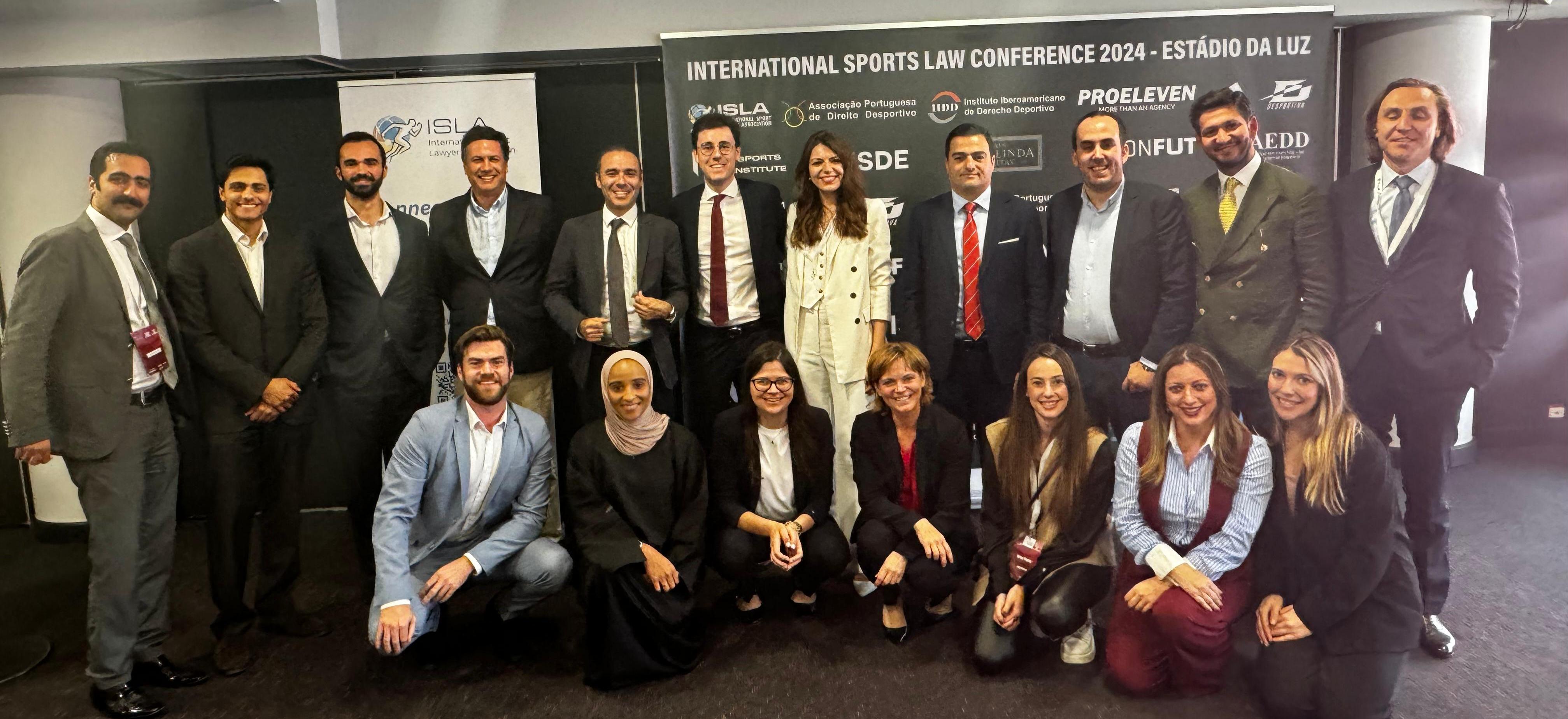 Robert Dingli attended the annual sports law congress organised by the International Sports Lawyers Association (ISLA) in Lisbon